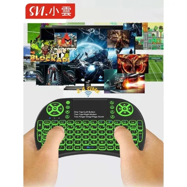 Mini i8 Backlit Wireless Keyboard for Android TV Box