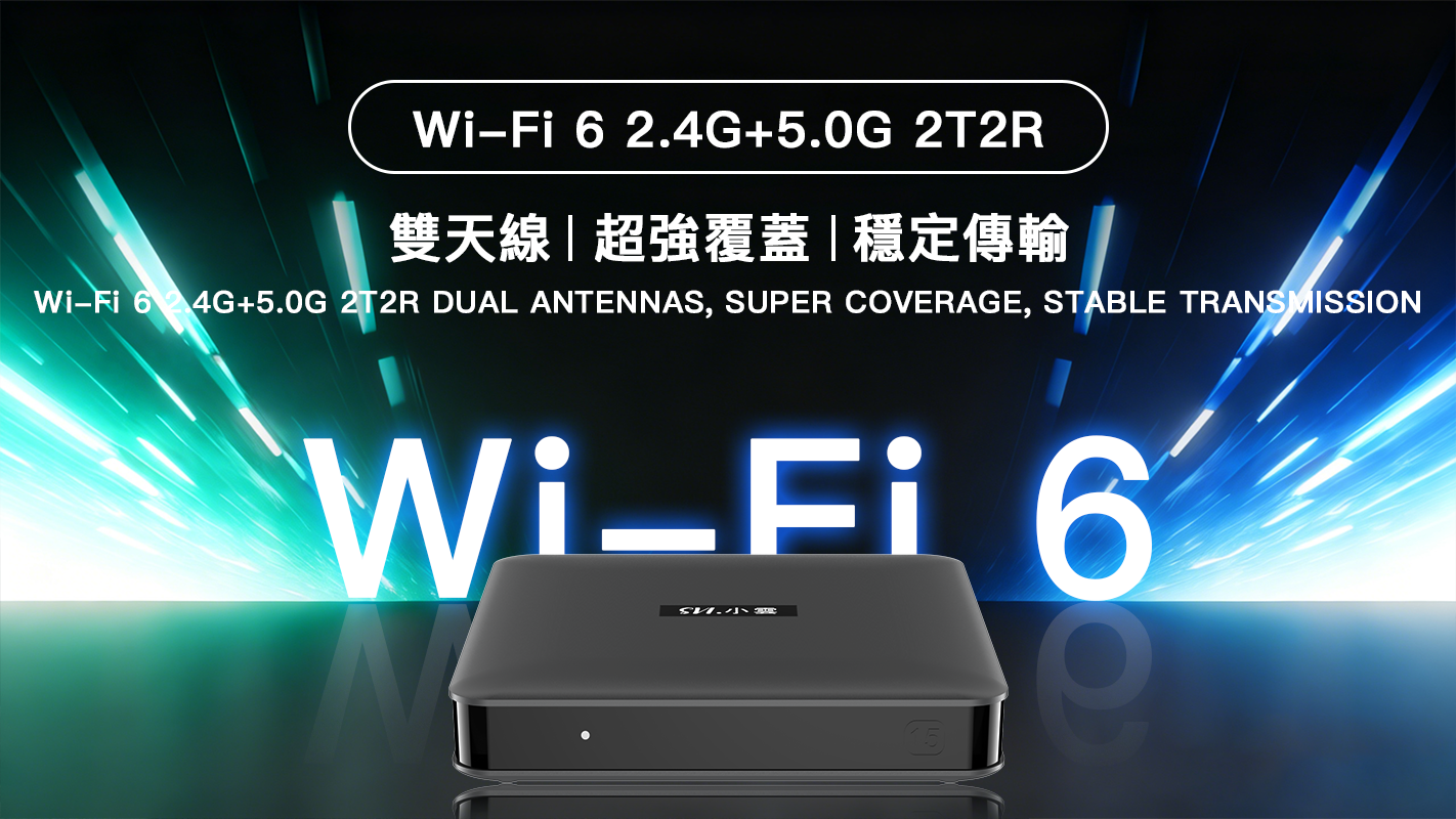 SviCloud 15P WiFi 6 dual-band 2T2R connectivity