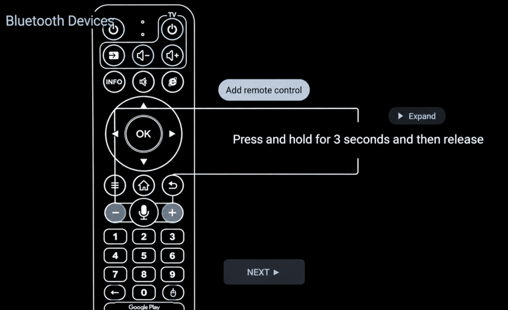 Pair the SviCloud 15P remote control