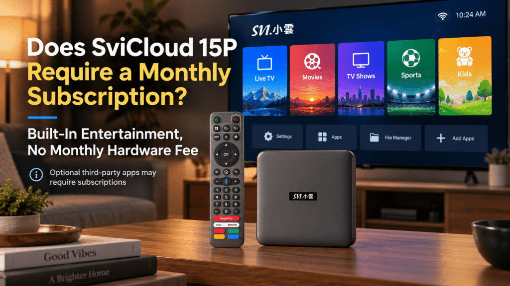SviCloud 15P Hardware vs Subscription