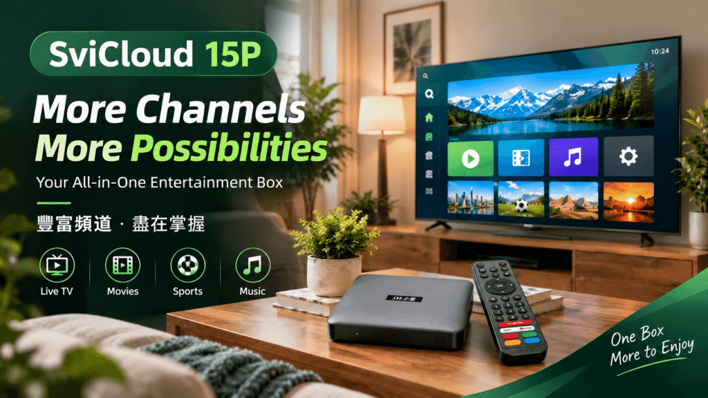 SviCloud 15P channel list
