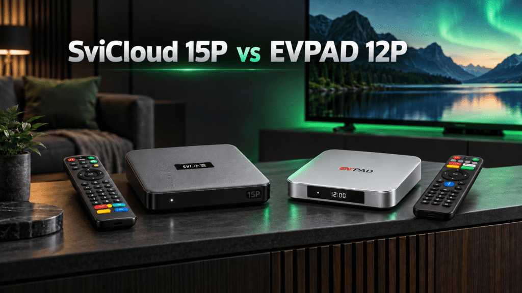 svicloud 15p vs evpad 12p